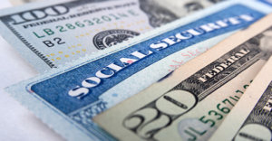 money and a social security card