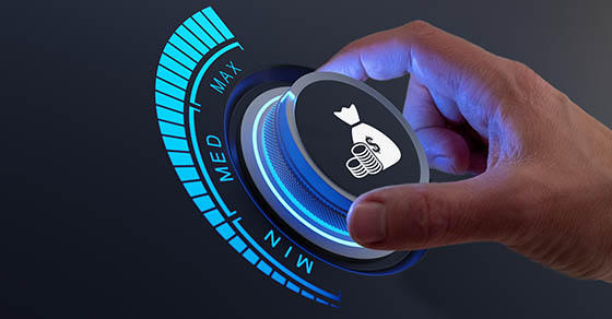 Saving money and growing capital financial concept. Increase wealth, income, retirement, funds, investment. Prosperity.